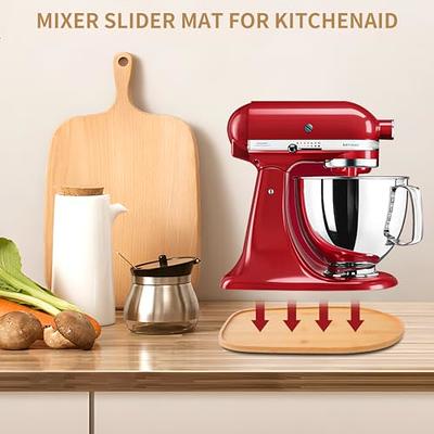 Mixer Slider Mat for KitchenAid Mixer,Mixer Mover Sliding Mat Pad Appliance  Slider Compatible With KitchenAid 4.5-5 Qt Tilt-Head Stand Mixer,Kitchen Appliance  Slider Mat 