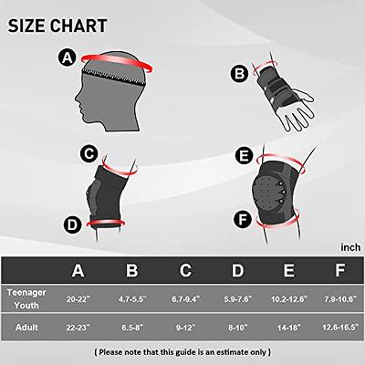 JBM Child & Adults Rider Series Protection Gear Set for Multi Sports  Scooter, Skateboarding, Roller Skating, Protection for Beginner to  Advanced