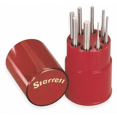 STARRETT S565WB Drive Pin Punch Set,8 Pieces,Steel - Yahoo Shopping