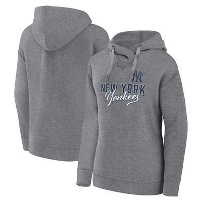 Men's Fanatics Branded Gray/Navy New York Yankees Arctic Pullover Hoodie