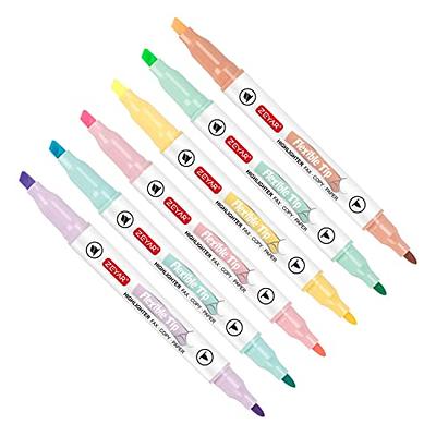 ZEYAR Clear View Tip Highlighter, Dual Tips Marker Pen, See-Through Chisel  Tip and Fine Tip, Water Based, Assorted Colors, Quick Dry,No bleed(6  Macaron Colors) - Yahoo Shopping