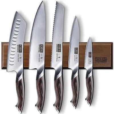 Ginsu Kiso 18-Piece Dishwasher Safe Black Block Knife Set