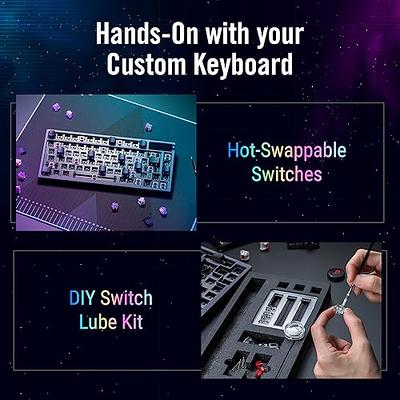 ASUS ROG Azoth 75% Wireless DIY Custom Gaming Keyboard, OLED Display,  Three-Layer Dampening, Hot-Swappable ROG NX Red Switches & Keyboard  Stabilizers