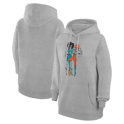 Grey NFL Miami Dolphins sports jumper, sweater, men's branded