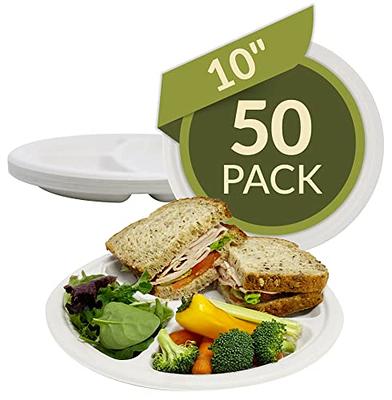 Homestockplus 10 Inch Christmas Paper Plates Disposable Party Plates Heavy  Duty Paper Plates,100% Compostable Biodegradable Plates Made of Sugarcane  Fibers[150 Pack] - Yahoo Shopping