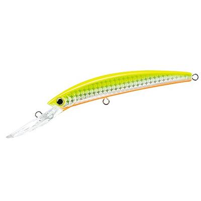 Yo-Zuri Crystal Minnow Deep Diver Lure, 3-1/2-Inch, Holographic