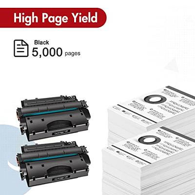 120 Toner Cartridge 2-Pack Compatible Replacement for Canon 120