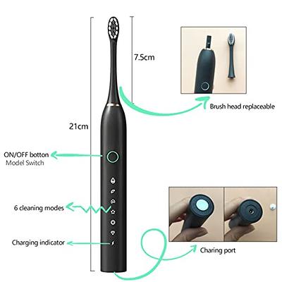  Fufafayo Electric Toothbrush, Electric Toothbrush with