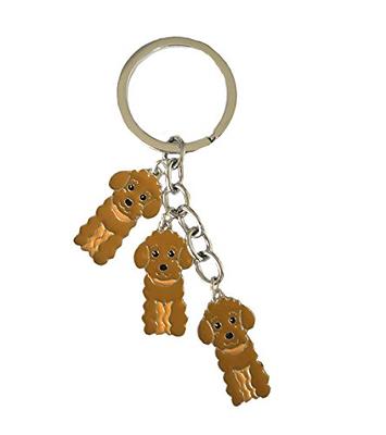 Balloon Dog Keychain  Mom Acrylic Key Ring Baby Blue Preppy Puppy