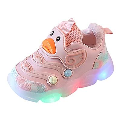  Light Up Shoes for Girls Toddler Led Walking Sneaker Girls  Sneakers Kids Children Baby Baby Kids Foot Wear (Blue, 24) : Clothing,  Shoes & Jewelry