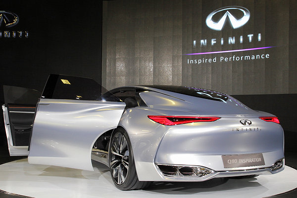 未來旗艦預覽！INFINITI Q80 Inspiration Concept抵台