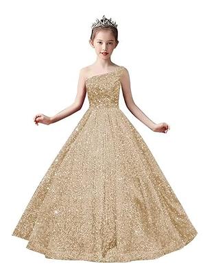 Pageant Flower Girl Dress Kids Fancy Wedding Bridesmaid Gown Formal Dresses  | Wish | Fancy wedding dresses, Princess dress fairytale, Toddler princess  dress