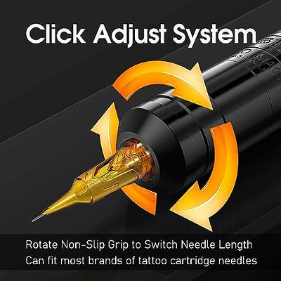 Ambition Torped Wireless Tattoo Machine Kit - Rotary Tattoo Machine  Cartridges Short Pen with 1800mAh Tattoo Power Supply Brushless Motor for  Professional Tattoo Artist - Yahoo Shopping