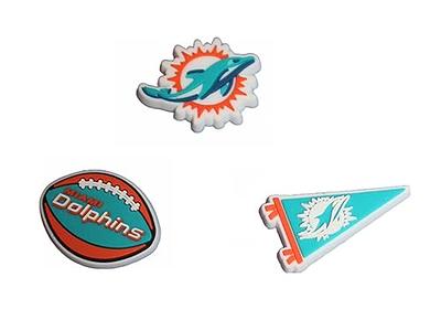 Miami Dolphins FOCO Team Shoe Charms Five-Pack