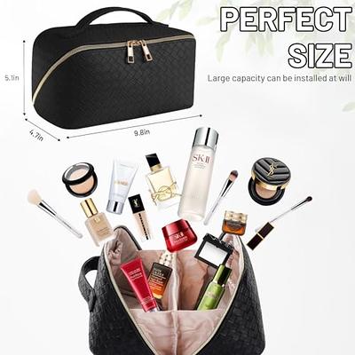  btbfami Travel Makeup Bag,Large Capacity Cosmetic Bags