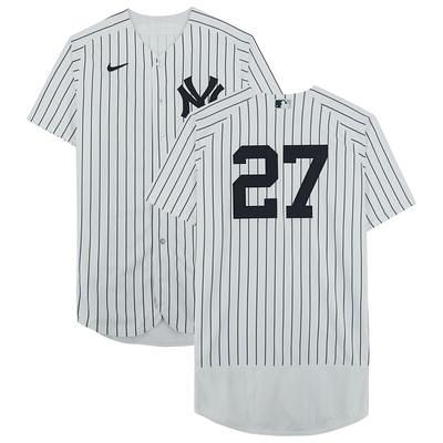 Jose Trevino New York Yankees Game-Used #39 White Pinstripe