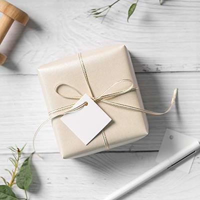 White Wrapping Paper - 25 Sq Ft: Matte Finish Elegant Gift Wrap, JAM Paper