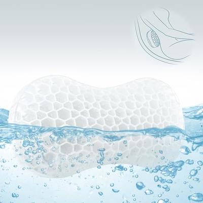 Sunlit Bath Jello Mini Gel Bath Pillows, Lumbar Pillow for Bathtub