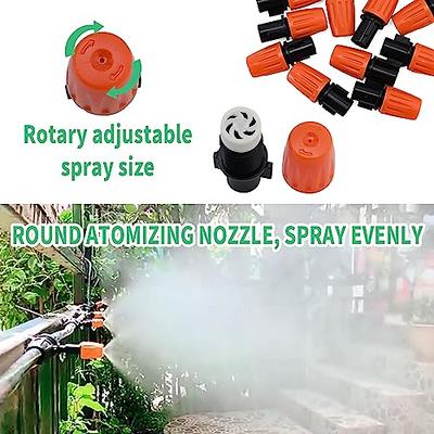 100 ft. High-Volume Watering Kit with Adjustable Spray Nozzle