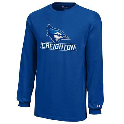 Men's Champion Blue Creighton Bluejays Jersey Long Sleeve T-Shirt