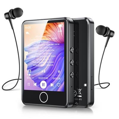 NEU Bluetooth MP4 MP3 Player 64GB/128GB Support FM Radio Musik Built in  Speakers