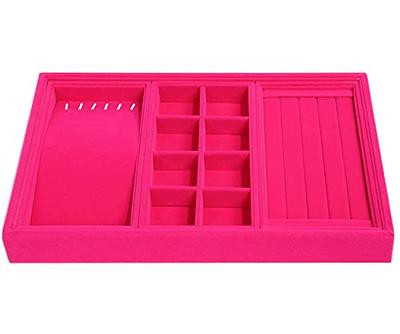 Stratalife Earring Organizer Tray Stud Earring Organizer Stackable Earring Tray Jewelry Earring Holder Display Drawer Organizer for Earrings Stud