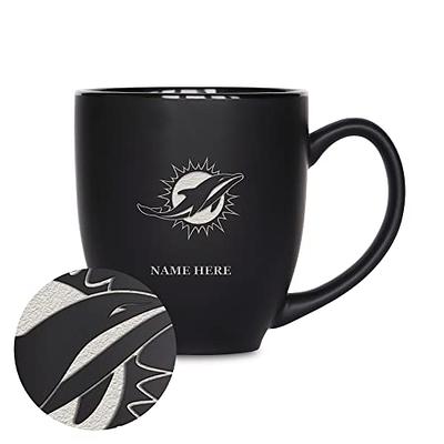 NFL Miami Dolphins Personalized Coffee Mug 11oz White