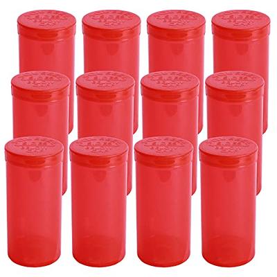 12Pcs 6 Dram Plastic Pill Bottles w/ Child-Resistant Caps Prescription  Container