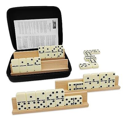 AMEROUS Wooden Mancala Board Game Set - Folding Board - 72+8 Bonus Multi  Color Glass Stones - Gift Package - Mancale Instructions, Portable Travel