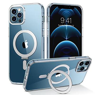 DUEDUE for iPhone 12 Pro Max Magnetic Case with Invisible Stand [Compatible  with Magsafe], Full Body Protective Cover Slim Shockproof Kickstand Phone  Case for Apple iPhone 12 Pro Max 6.7, Clear - Yahoo Shopping