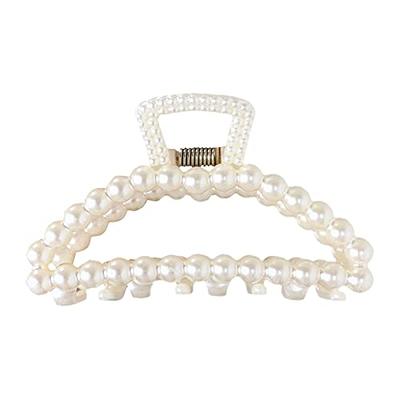 FOMIYES 16 pcs Pearl Hair Clip Jaw Clip hair barrettes for women hair clips  for women thick womens hair accessories pearl hair accessories hair