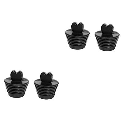 Handy Housewares 2pc Durable Rubber Sink Drain Stopper Plug Set