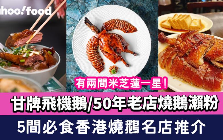 燒鵝推介〡5間必食香港燒鵝名店推介！甘牌飛機鵝/50年老店燒鵝瀨粉