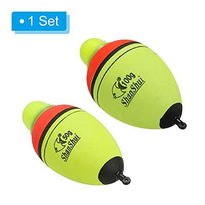 PATIKIL 1.8oz 3.5oz Lighted Fishing Slip Bobbers, 1 Pack EVA Green Red LED  Light Up Fishing Float for Night Fishing, Yellow - Yahoo Shopping