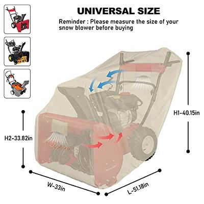  Himal Outdoors Snow Thrower Cover- 600D Heavy Duty