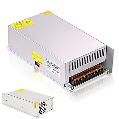 JOYLIT 24V Power Supply 150W CE, 100-130V AC Convert to DC 24 Volt