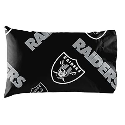 Northwest NFL Las Vegas Raiders Bed in A Bag Set, Queen, Rotary