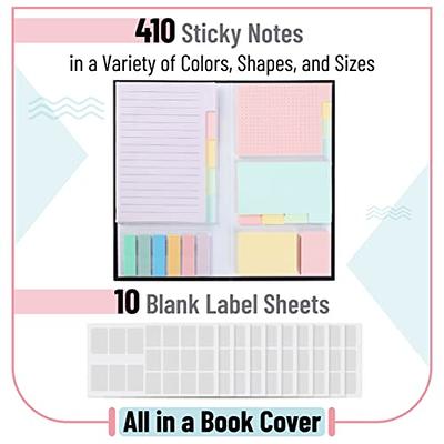 Mr. Pen- Sticky Notes Set, Sticky Notes Tabs, 410 Pack, Divider