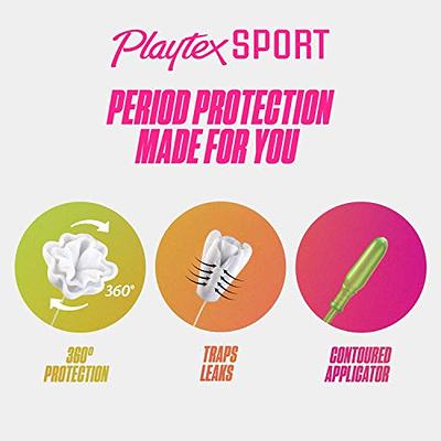 Playtex Sport Tampons, Multipack (24ct Regular/24ct Super