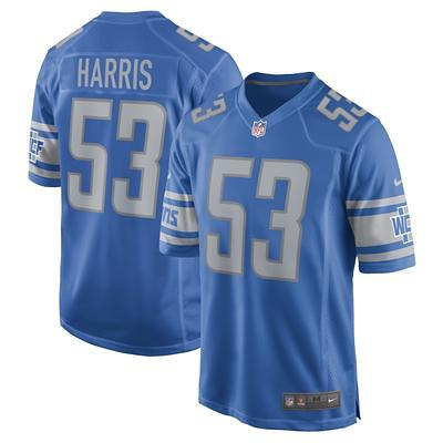 Men's Nike Amon-Ra St. Brown Blue Detroit Lions Game Player Jersey