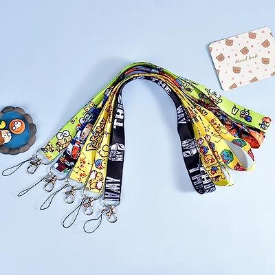 Pack of 2 Wrist and Neck Lanyards for ID Badges, EcoVision Wristlet  Keychain Holder Car Key Lanyard for Women and Men