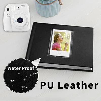 64 Pockets Mini Photo Album 3 Inch Photo Paper Book PU Leather Cover For  Fujifilm Instax Mini 11 9 8 7s 90 70 LiPlay Camera Film