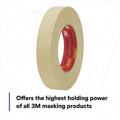 3M High Performance Masking Tape 2693, Heavy Duty, Clean Removal, Tan  Color, 7.9 mil, 24 mm x 250 m, 10/Case - Yahoo Shopping