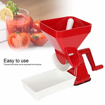 OKJHFD Peeled And Seeded Tomato Press Tomato Strainer, Manual