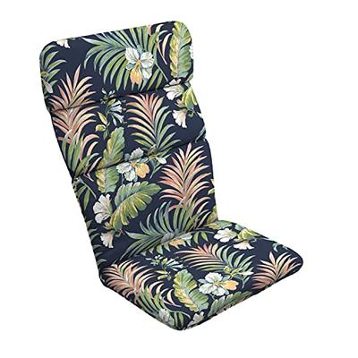 Arden Selections Outdoor Deep Seat Set Black Simone Tropical