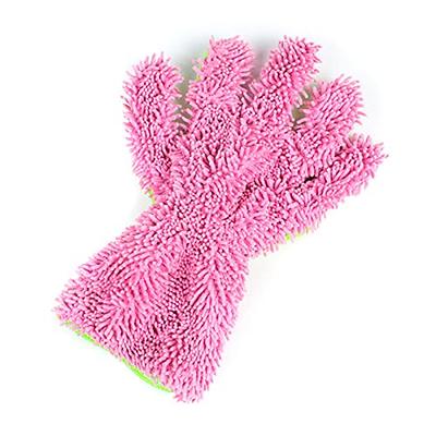 Car Wash Glove Chenille Wash Mitt Microfiber Wash Glove Auto Washing Glove  Car Cleaning Tool Car Wash Mitt Scratch Free Double Sided Chenille Pink  Soft Washing Glove For Vehicle 
