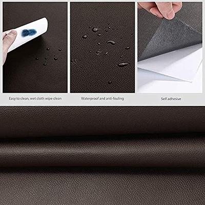 Brown SelfAdhesive Leather Repair Patch Couch For Sofa Chair Renovation  54x20