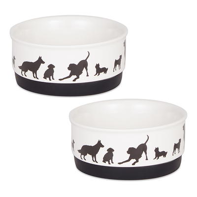 Mirapet's Dog Water Bowl & Cat Food Bowl Set of 2 - Multipurpose Pet Bowl  Set - Premium