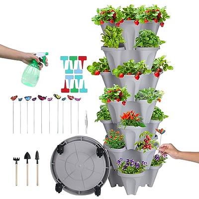 Simplay3 3-Level Herb Flower Garden Planter - Multi