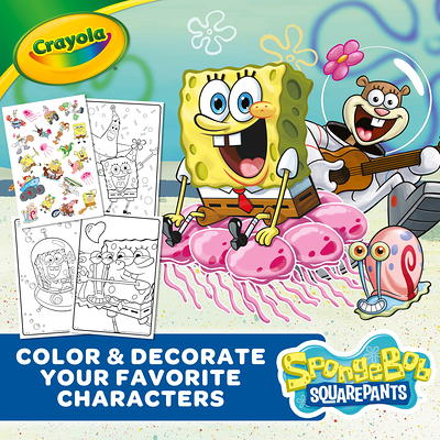 Spongebob Coloring Book & Sticker Sheet, Crayola.com